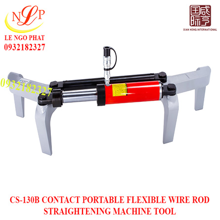 CS-130B CONTACT PORTABLE FLEXIBLE WIRE ROD STRAIGHTENING MACHINE TOOL Features: