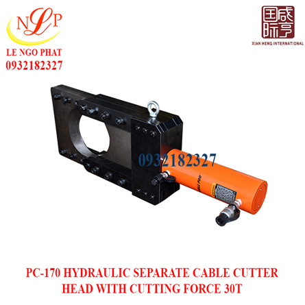 PC-170 HYDRAULIC SEPARATE CABLE CUTTER HEAD WITH CUTTING FORCE 30T
