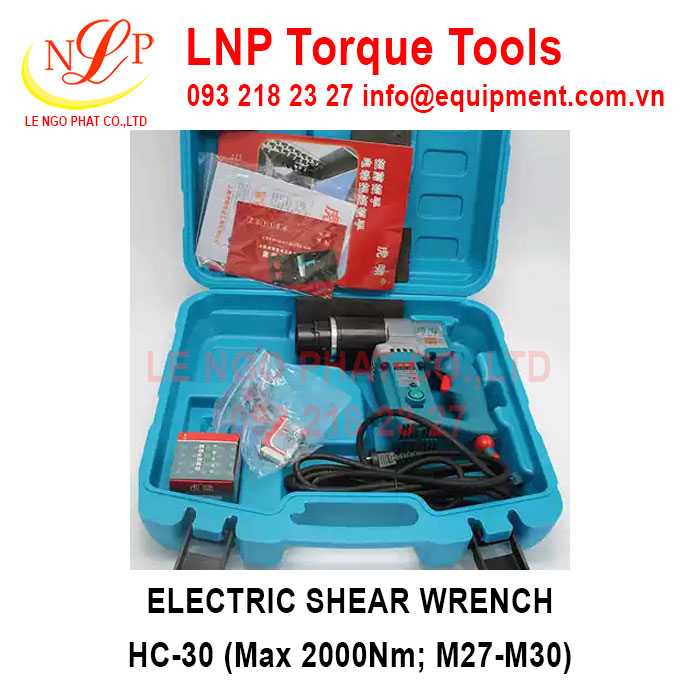 Máy siết xén bulong bằng điện HC-30 (M27, M30)