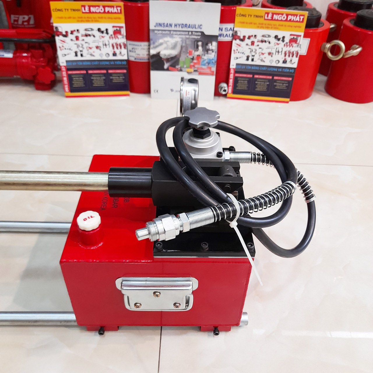 JHP-3B, Bơm tay thủy lực 700 bar, 10 lít