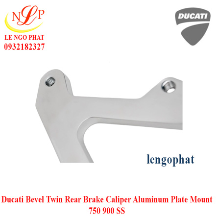 Ducati Bevel Twin Rear Brake Caliper Aluminum Plate Mount 750 900 SS