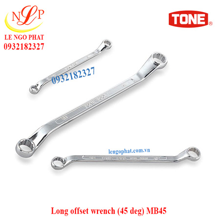 Long offset wrench (45 deg) MB45