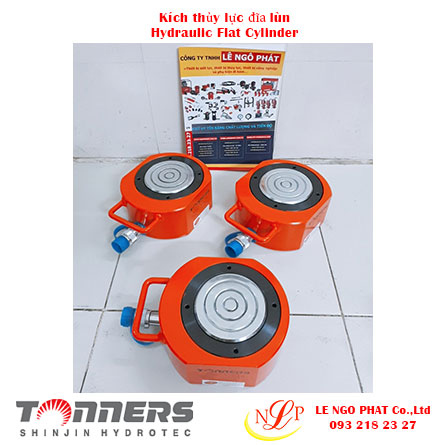 kích thủy lực đĩa lùn tonners