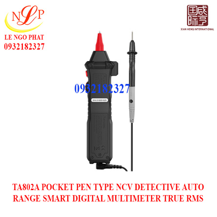 TA802A POCKET PEN TYPE NCV DETECTIVE AUTO RANGE SMART DIGITAL MULTIMETER TRUE RMS