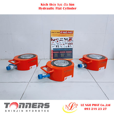 kích thủy lực đĩa lùn tonners