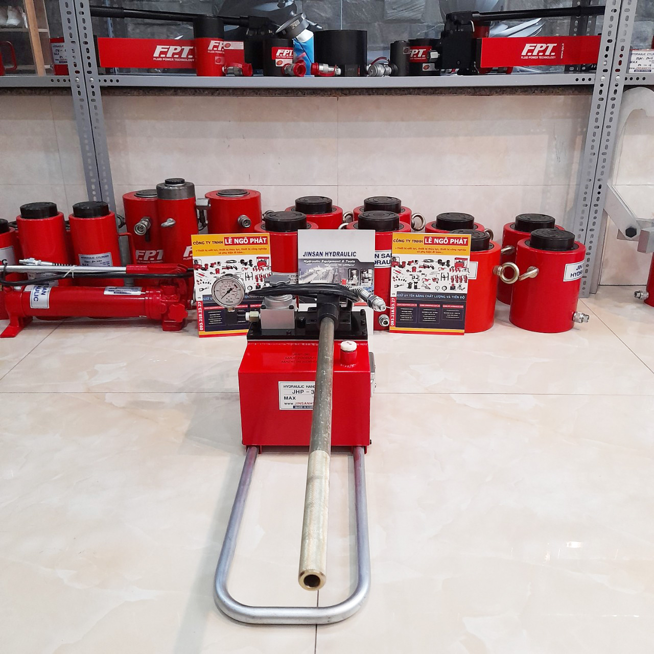 JHP-3B, Bơm tay thủy lực 700 bar, 10 lít