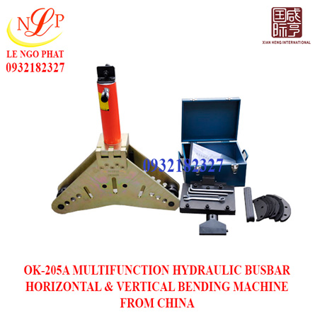 OK-205A MULTIFUNCTION HYDRAULIC BUSBAR HORIZONTAL & VERTICAL BENDING MACHINE FROM CHINA