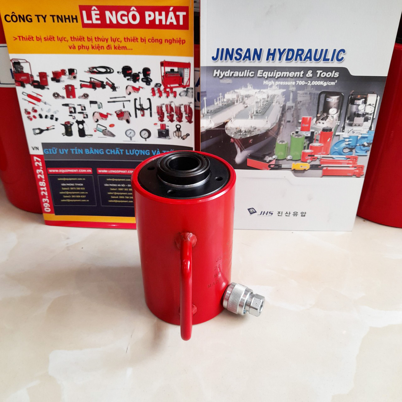 JSCH-2050, Kích thủy lực rỗng tâm JHS 20 tấn hành trình 50 mm