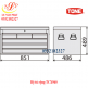 Bộ tủ rộng TCX960
