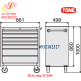 Bộ tủ rộng TCX960