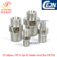 LP Adapters, NPT to type M, Stainless Steel