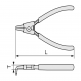 Snap ring pliers (for vent type axes) SRPS