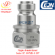Nipples FeMale thread Series 115 Flat-Face, 80 MPa G 1/8”