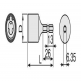 All screw sockets for charge system electric drills 2BSR